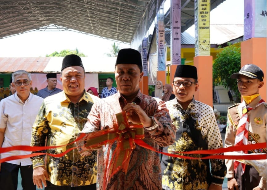 Kakanwil Kemenagsu Resmikan Gedung Dan Mini Hall Tahfidzul Qur'an MAN Sergai