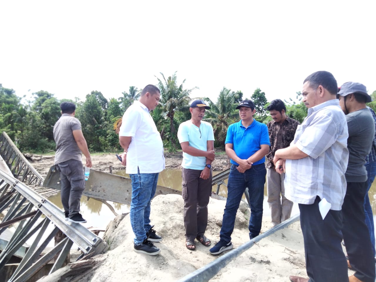 Anggota DPRA Janji Jembatan Lallah Simeulue Masuk Dalam APBA 2024