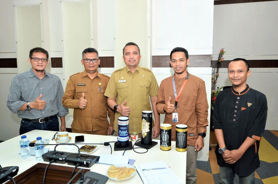 Rumah Zakat Aceh Audiensi Bersama Pj. Wali Kota Sabang