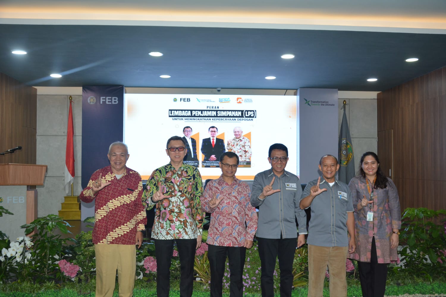 Gandeng LPS, FEB USU Gelar Kuliah Umum Dan Sosialisasi Peran LPS