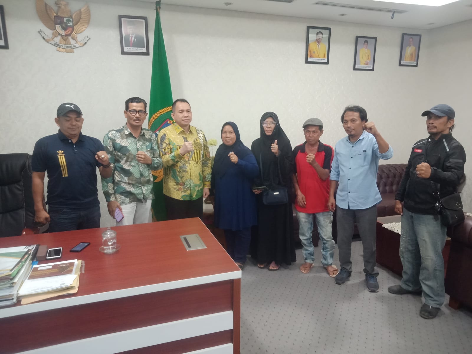 Wakil Ketua DPRDSU Minta PTPN II Jangan Melakukan Pengosongan Lahan Di Desa Bangun Rejo