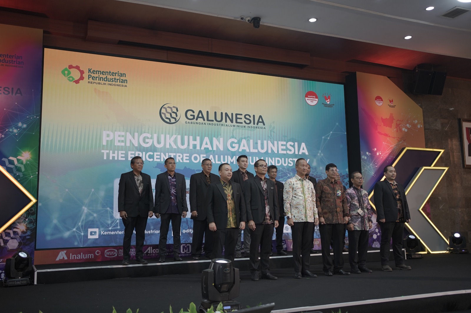 Menteri Perindustrian Kukuhkan Asosiasi Gabungan Industri Aluminium Indonesia
