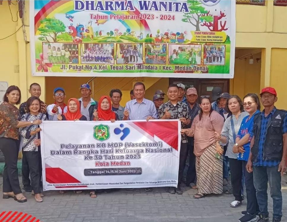 KB Vasektomi di Medan Denai Capai Target