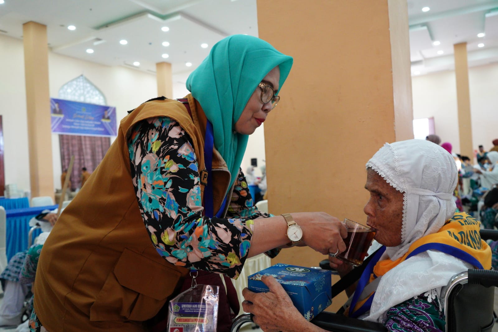 Hj Wan Khairunnisa MA : Alhamdulillah Pelayanan Calhaj Transit Lancar