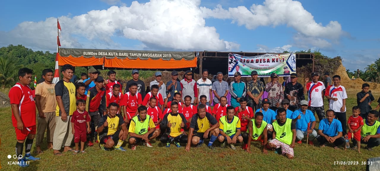 Liga Desa Kuta Baru Dimulai