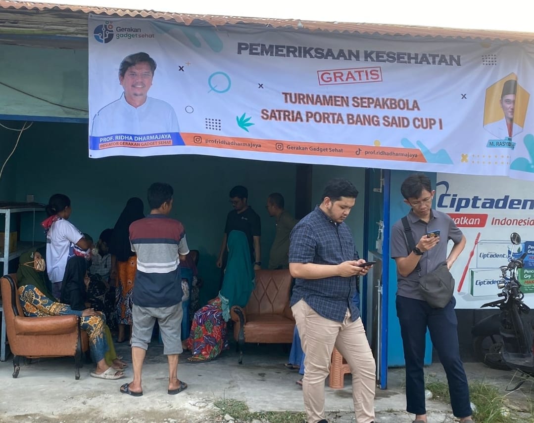 Gadget Sehat Prof Ridha Dharmajaya Dan Bang Said Gelar Pemeriksaan Kesehatan Gratis