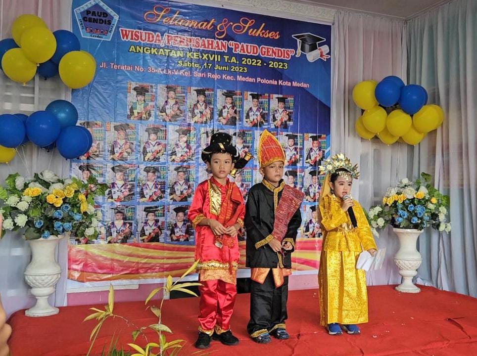Keberagaman Budaya Jadi Tema Wisuda PAUD Gendis