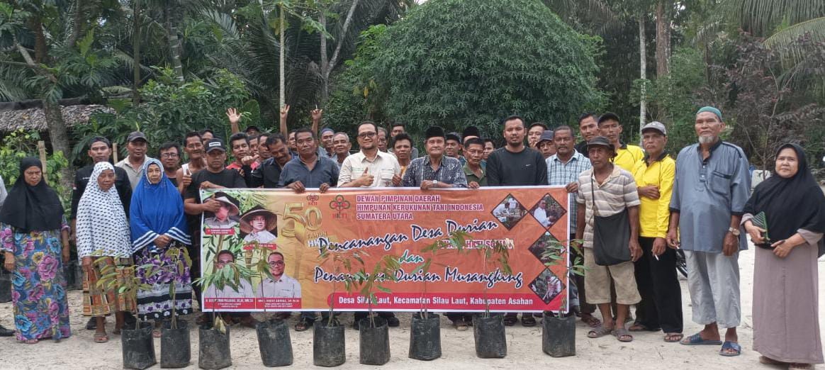 HUT 50 Tahun : HKTI Sumut Canangkan Desa Durian Di Kampung Ust. Abdul Somad
