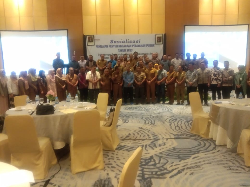 Jelang Penilaian Penyelenggaraan Pelayanan Publik Tahun 2023, Ombudsman Sumut Gelar Sosialisasi ke Pemda, Kepolisian dan BPN Se-Sumut