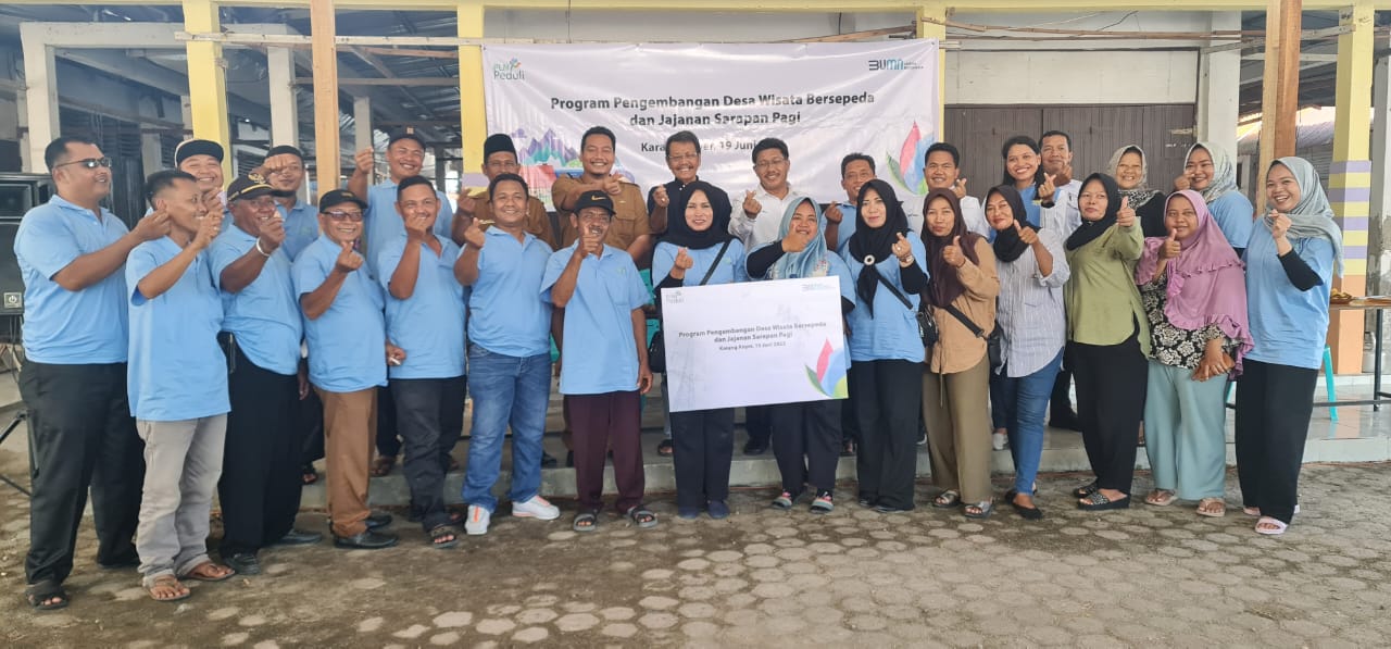 PLN Salurkan TJSL Pengembangan Desa Berdaya Di Lokasi Proyek TL/150 KV Perbaungan-Kualanamu