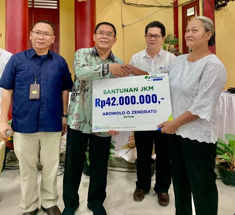 Ephorus Minta 300 Ribu Jemaat BNKP Nias Dilindungi Jamsostek
