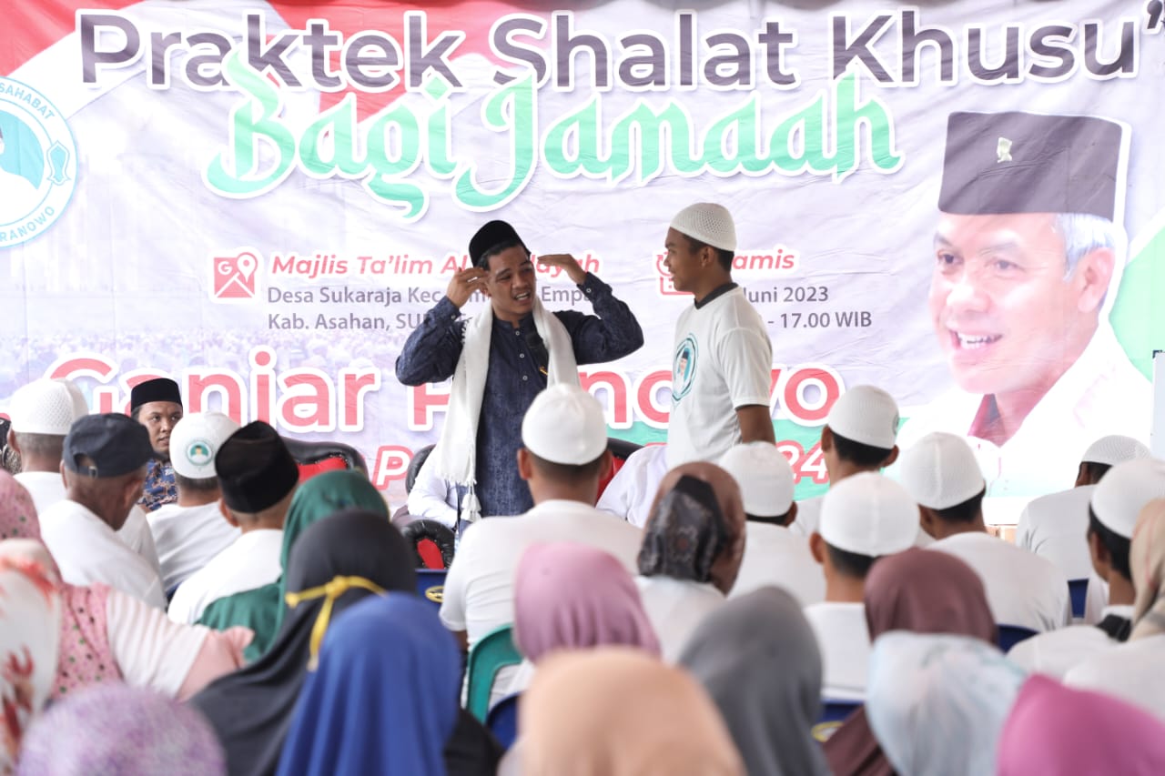 Tuan Guru Ganjar Edukasi Warga Asahan Mengenai Shalat Khusyuk