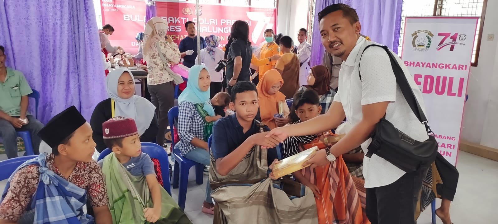 Polres Simalungun Gelar Bakti Kesehatan dan Baksos