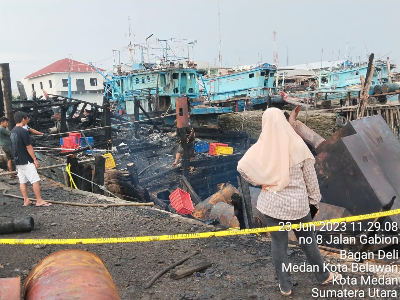 7 Kapal Pukat Trawl Yang Ludes Terbakar Tidak Terdaftar Di KKP
