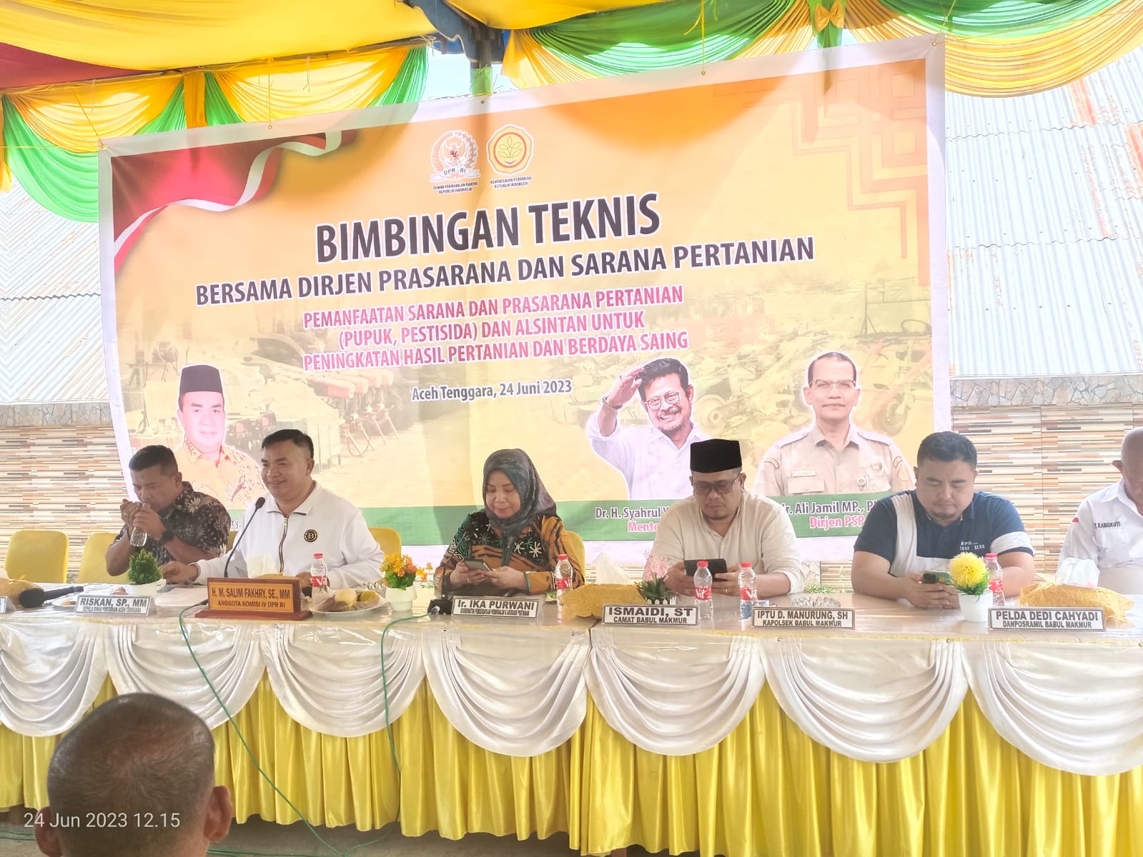 Seratusan Petani Agara Ikuti Bimtek