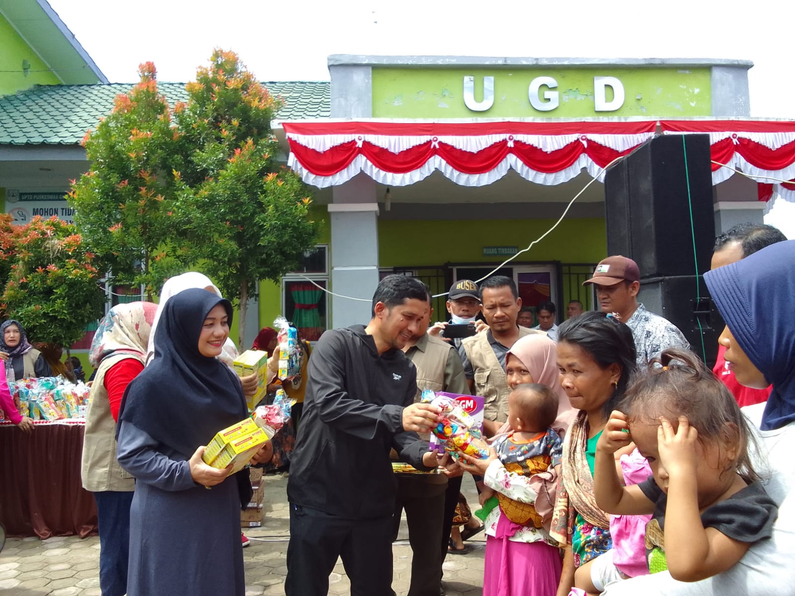 Rangkaian Hari Jadi Ke-49 Agara, Dinkes Gelar Baksos