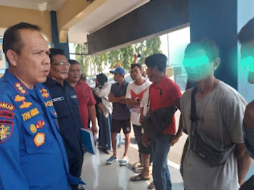 Poldasu Amankan 36 PMI Dan 3 ABK Dari Perairan Tanjungbalai