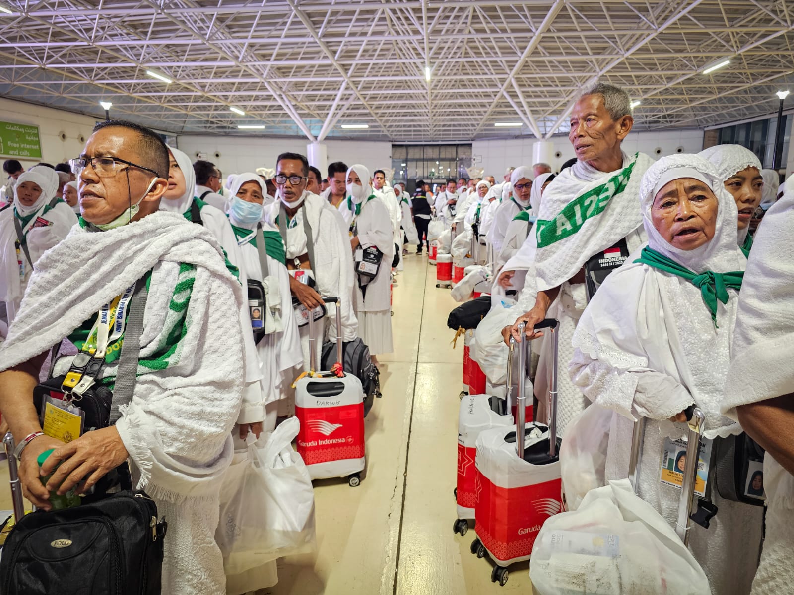 Embarkasi Batam-34 Tutup Kedatangan Calhaj Dari Indonesia Ke Tanah Suci