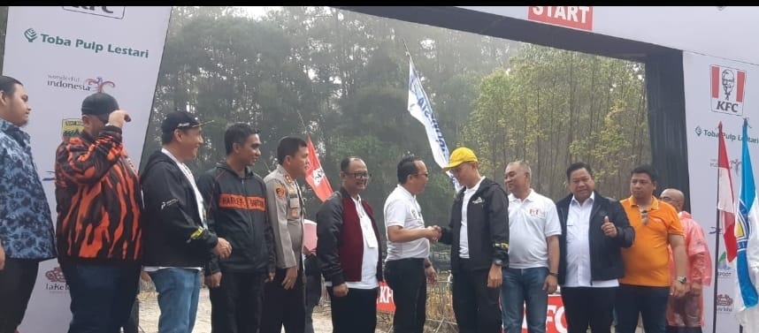 KFC Danau Toba Rally 2023 Dibuka, TPL Harap Dorong Kebangkitan Ekonomi Sumut