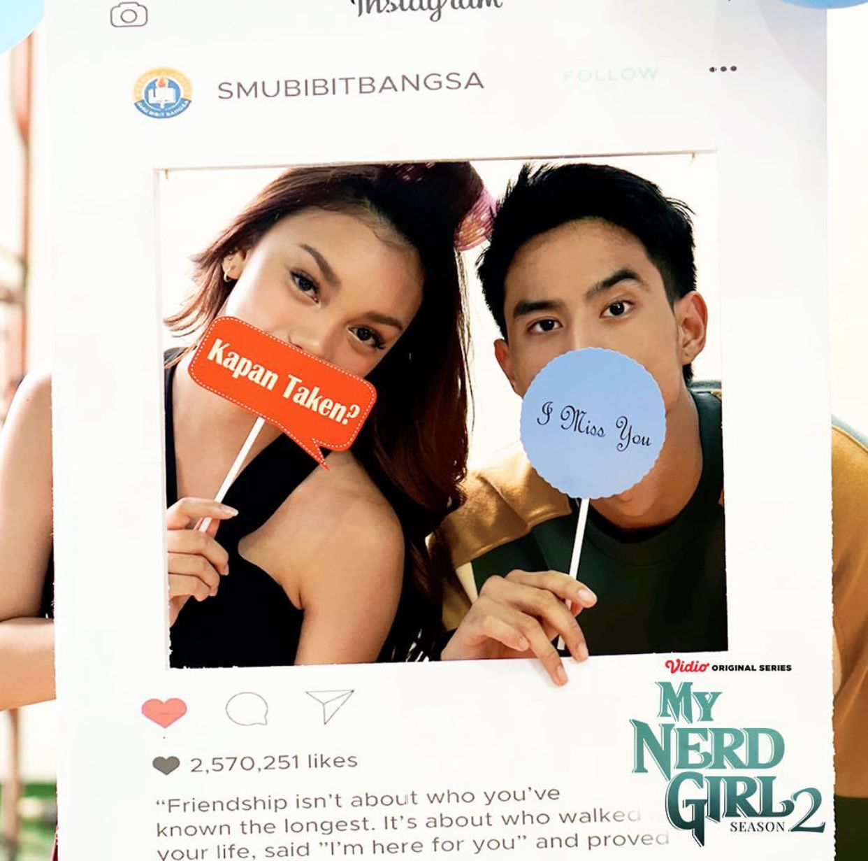 My Nerd Girl Season 2 Segera Tayang, Pemeran Utama Naura Ayu Berulang Tahun ke-18