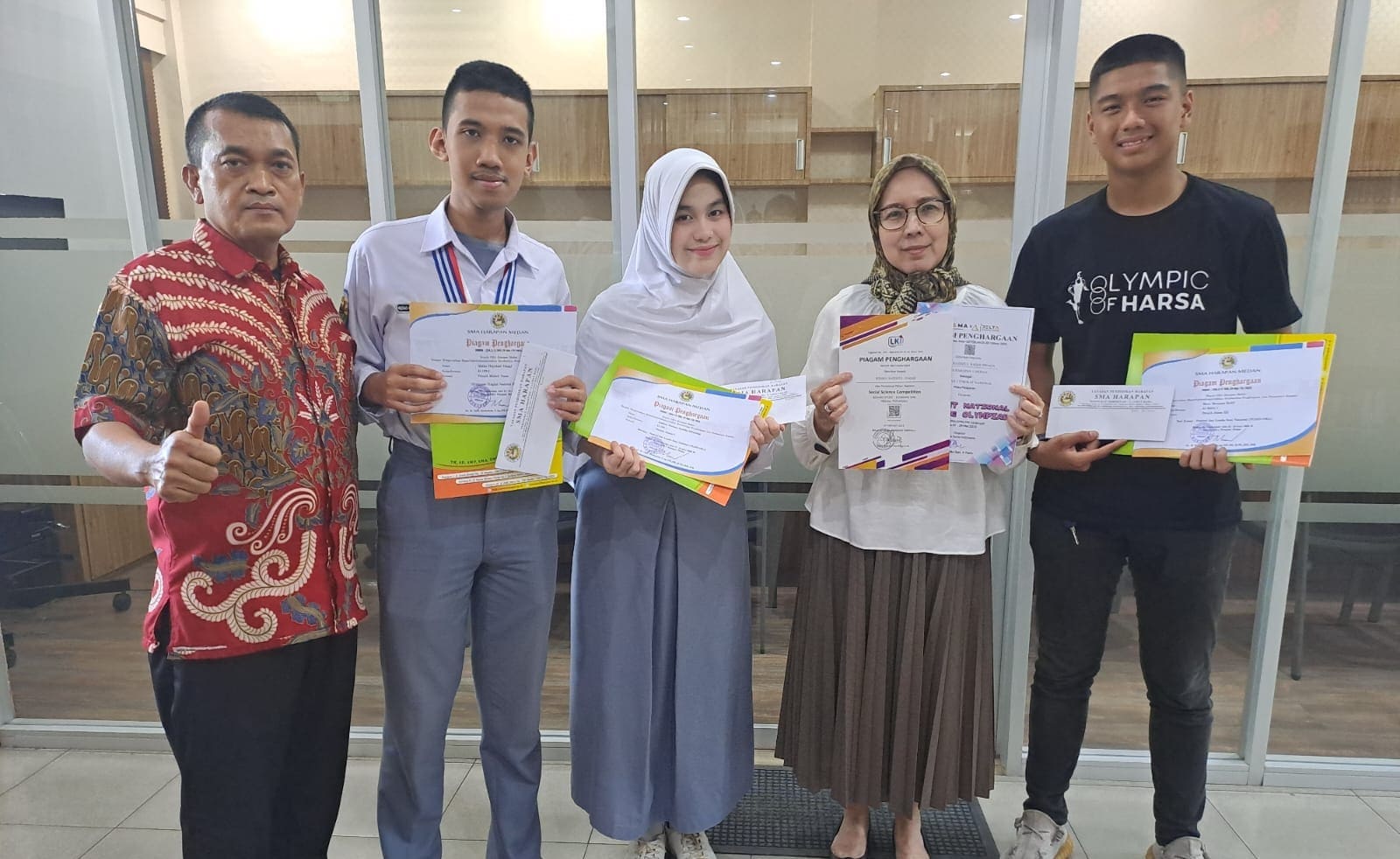 Siswa SMA Harapan Medan Juara FLS2N Dan Olimpiade