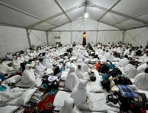 Rombongan Calhaj Sabang Sudah Di Padang Arafah