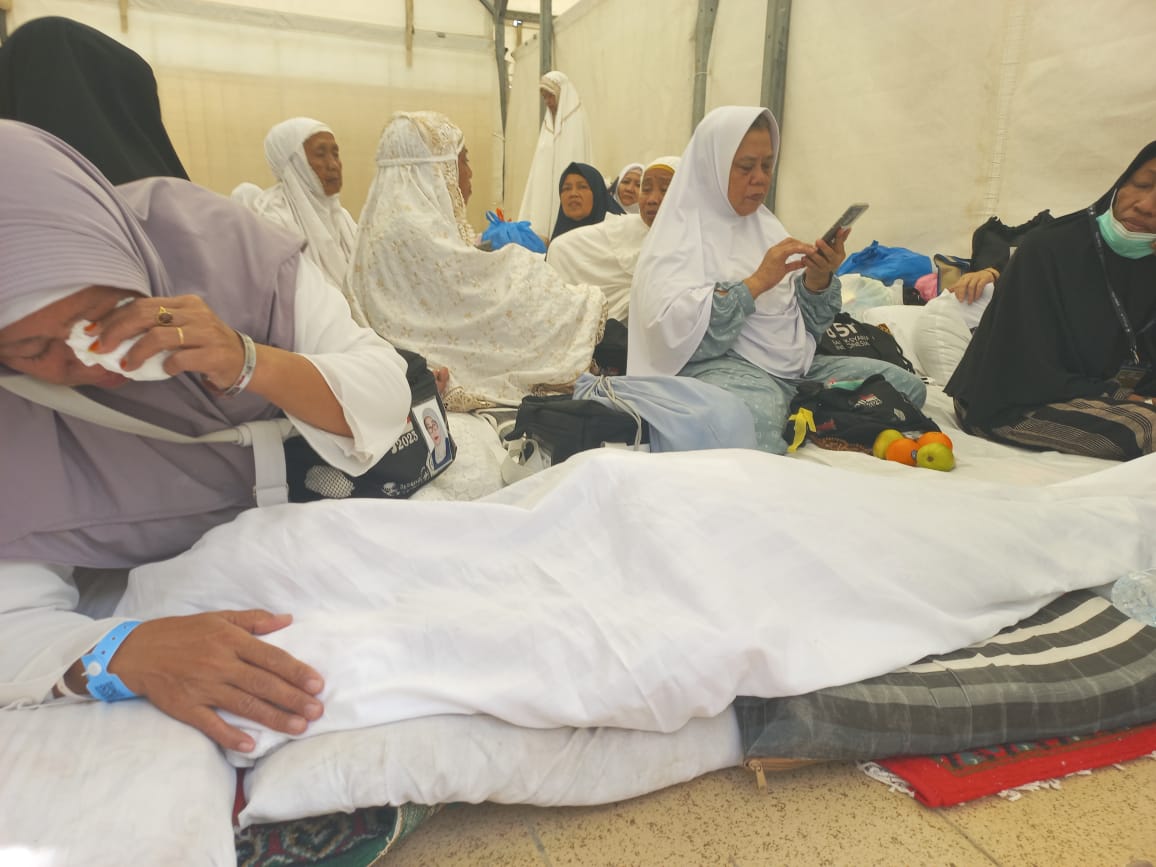 PPIH Adhoc 5 Mina Urus Jemaah Wafat Di Tenda