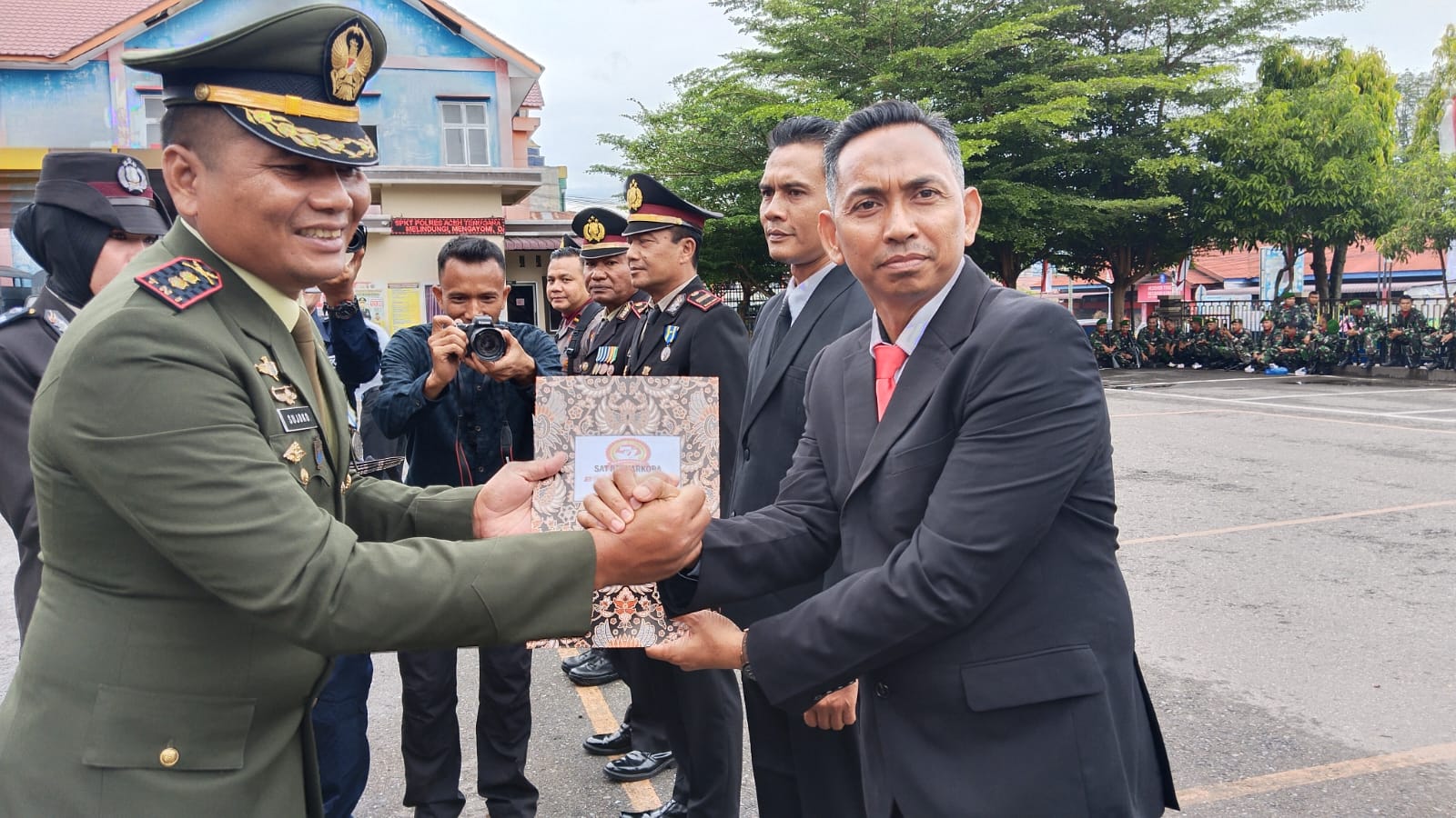 Dirgahayu Ke-77 Bhayangkara, Polres Agara Gelar Pemusnahan BB Sabu