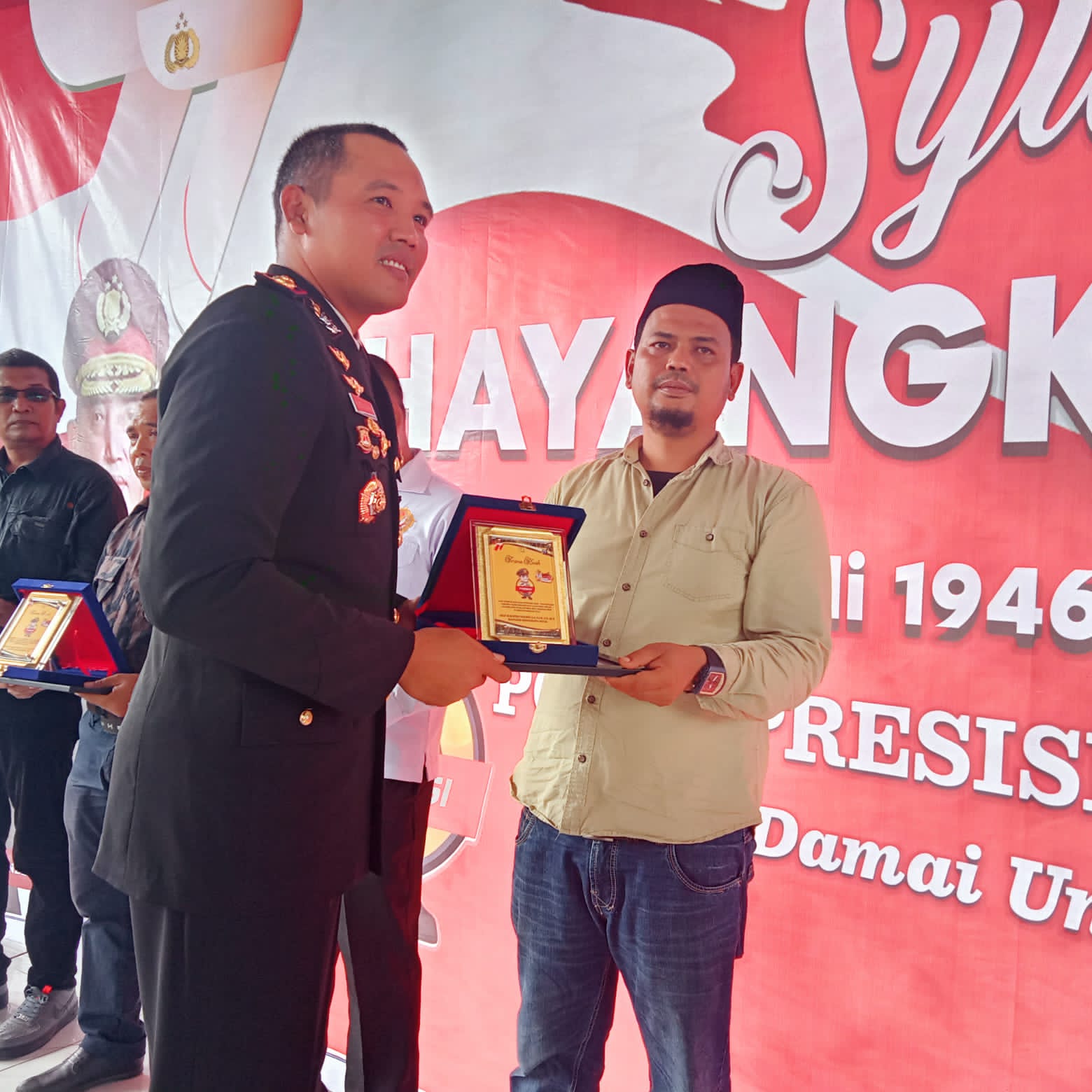 Presiden IPM Dapat Penghargaan Dari Polres Madina