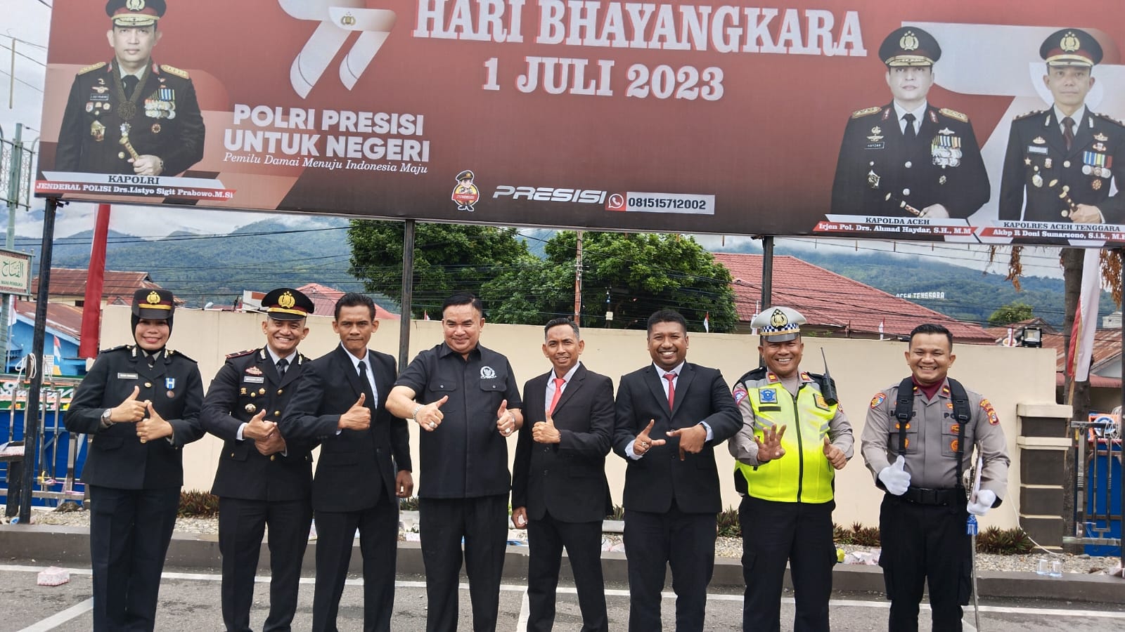 HUT Ke-77 Bhayangkara, DPR RI Dan DPRA Apresiasi Kapolres Agara