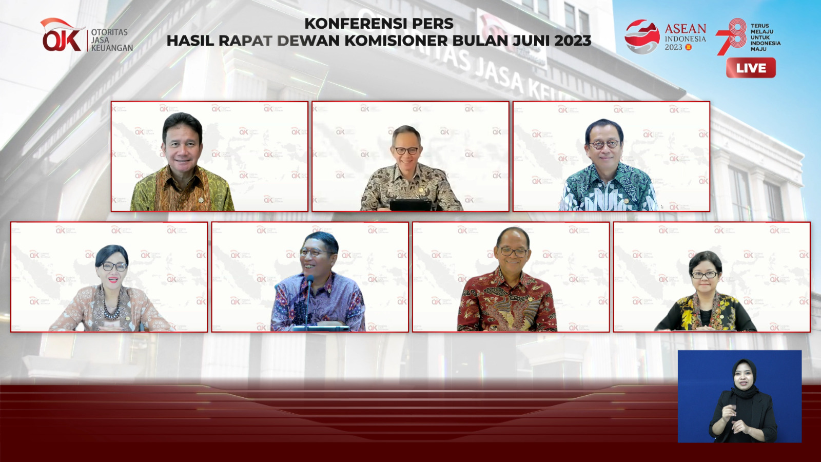 OJK: Sektor Jasa Keuangan Nasional Terjaga Stabil