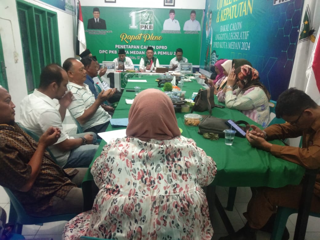 DPC PKB Kota Medan Selesaikan Penyusunan DCT Untuk Didaftarkan ke KPU