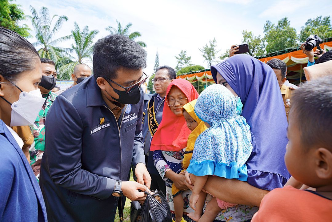 Program Bapak Asuh Ala Bobby Nasution Berhasil Tekan Angka Stunting