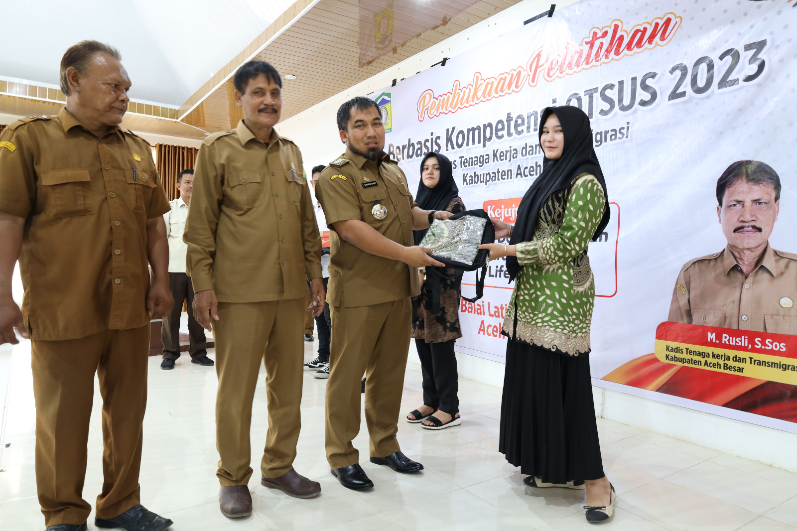 151 Peserta Pelatihan Berbasis Kompetensi Di Aceh Besar