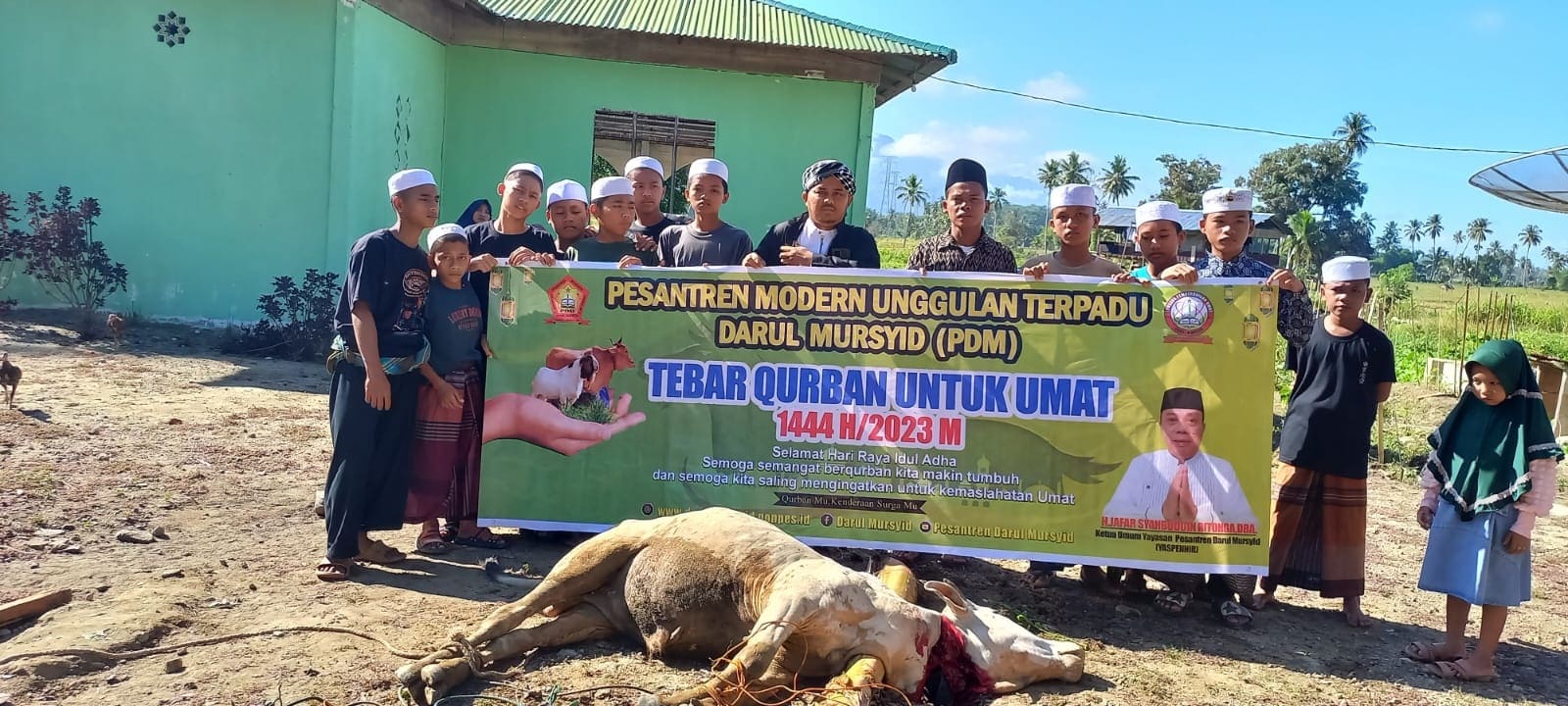 Darul Mursyid Tebar Hewan Kurban Untuk Umat