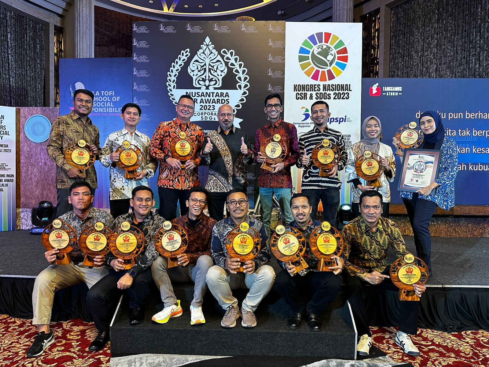 Pertamina PNR Sumbagut Raih Predikat PLATINUM NCSRA 2023, Boyong 18 Kategori Penghargaan
