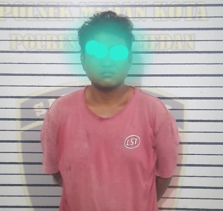 Polsek Medan Kota Ringkus Dua Perampok Modus Tabrak Adik