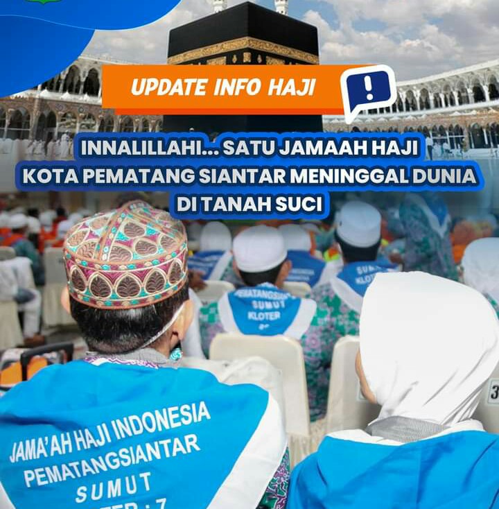Seorang Jemaah Haji P. Siantar Meninggal Di Makkah