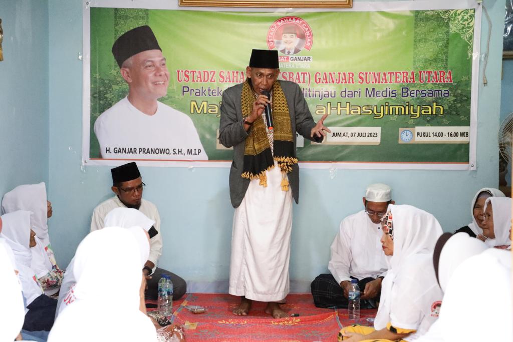 Usbat Ganjar Edukasi Warga Medan Tentang Manfaat Sehat Gerakan Salat