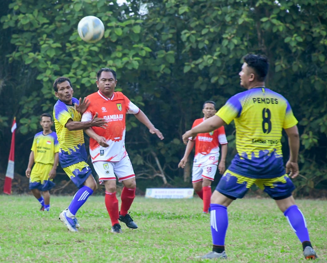 Gol Darma Wijaya Ungguli Pemdes Bandar Khalifah