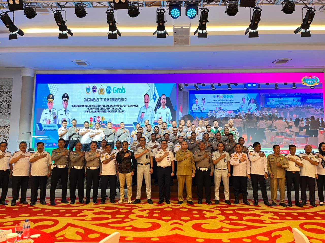 Tekan Laka Lantas, Dishub Sumut Kolaborasi Bersama Stakeholder Gelar Safety Campaign