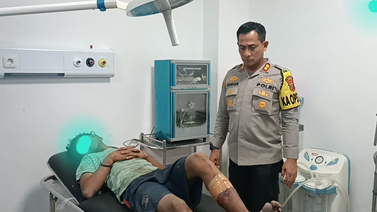 Pelaku Begal Sadis Belawan Ditembak