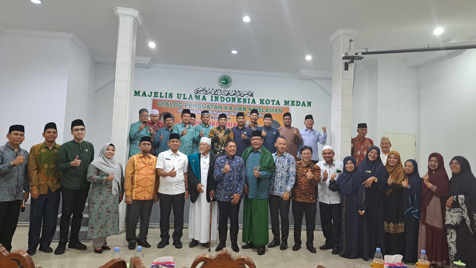 Bersama Menteri kedua Pendidikan Dan Luar Negeri Singapura, MUI Medan Gelar Dialog Penguatan Kajian Keislaman