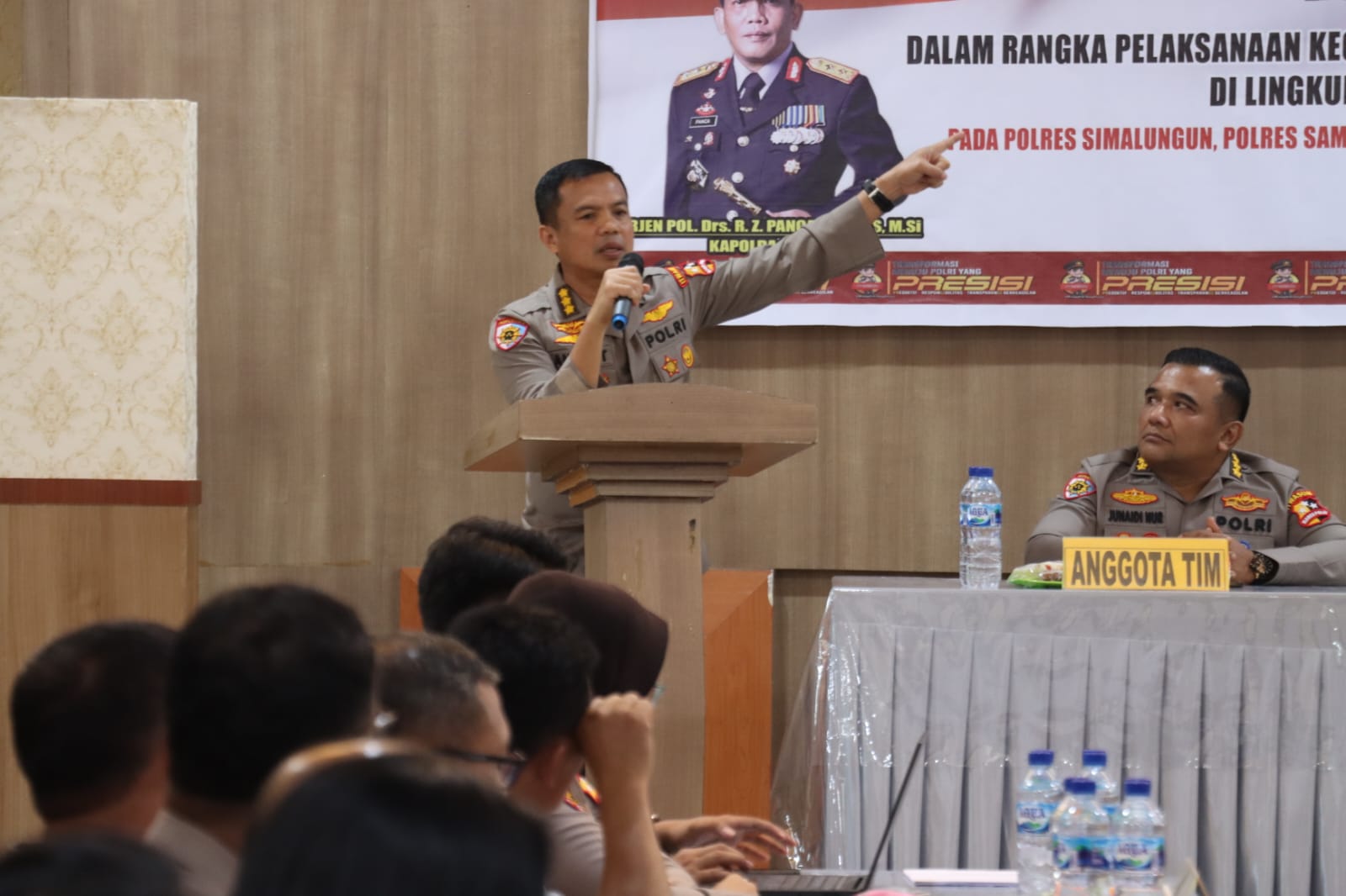 Tim Itwasum Polri Kegiatan Di Polres Simalungun
