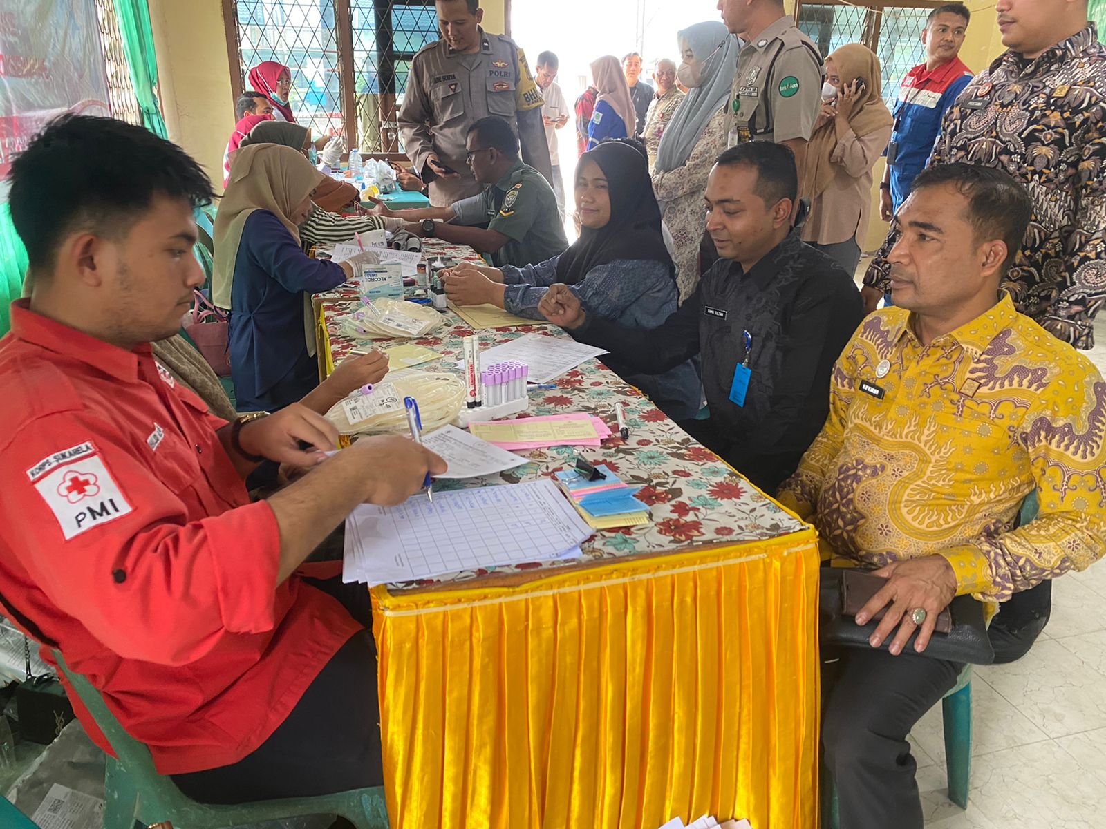 Lapas Lhokseumawe Donor Darah Hari Bhakti Adhyaksa Ke-63