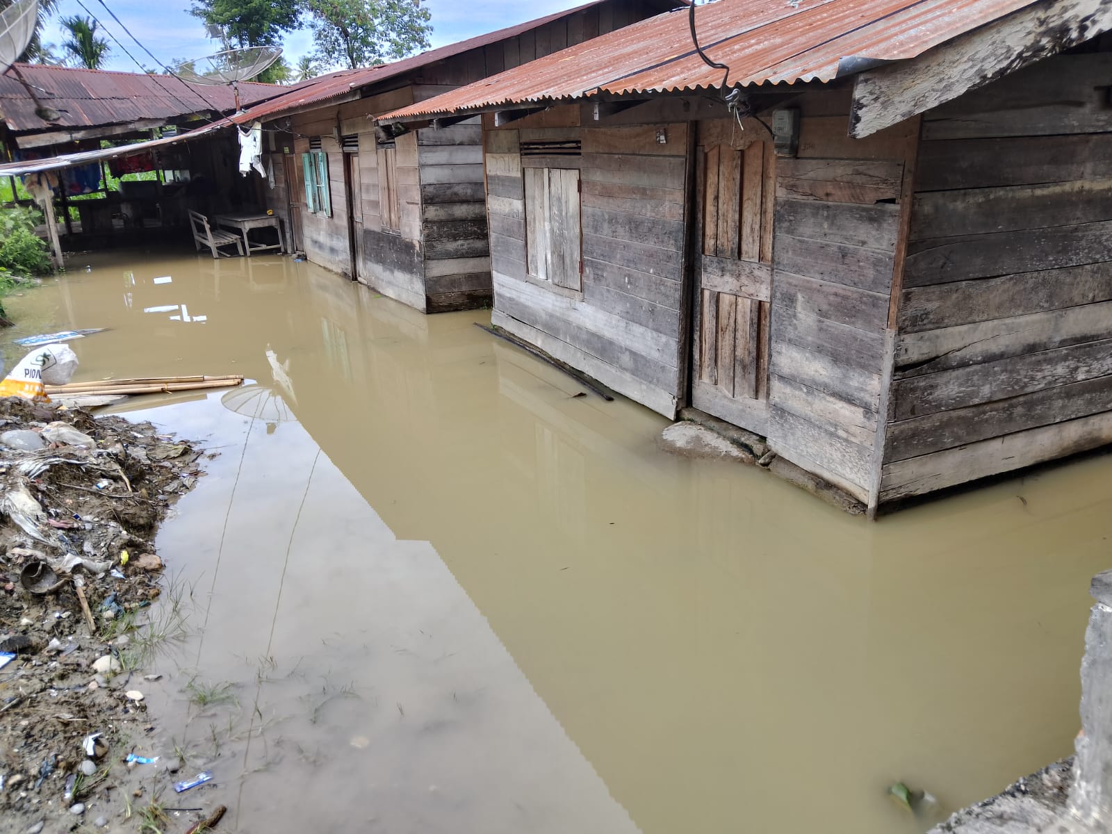 Sungai Meluap, Lima Desa Di Agara Terendam Banjir