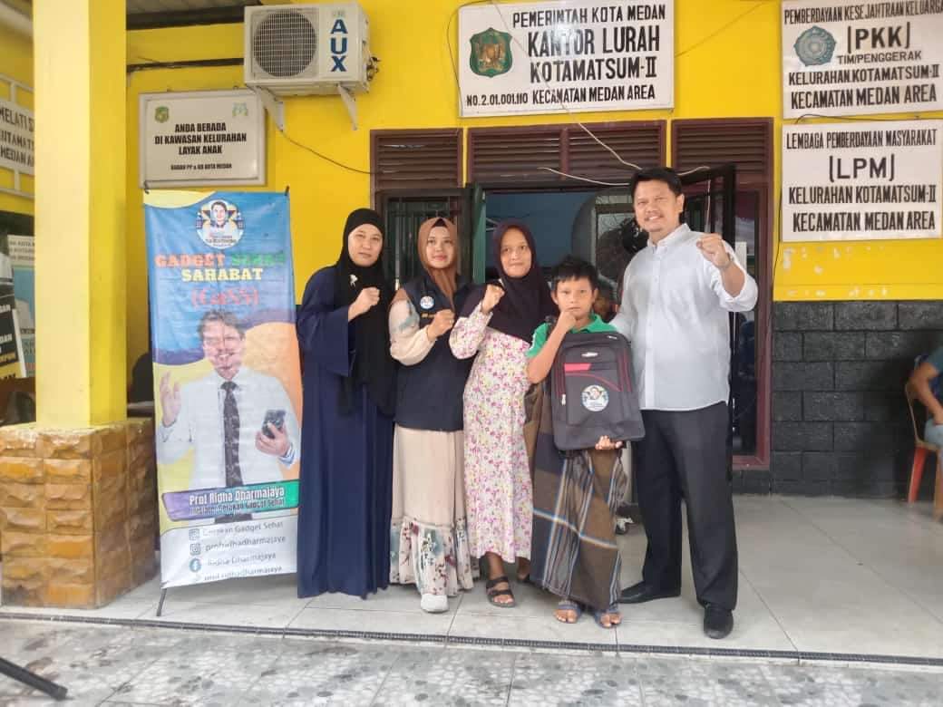 1000 Lebih Anak Di Kota Medan Menerima Manfaat Khitanan Massal Prof.Ridha Dharmajaya