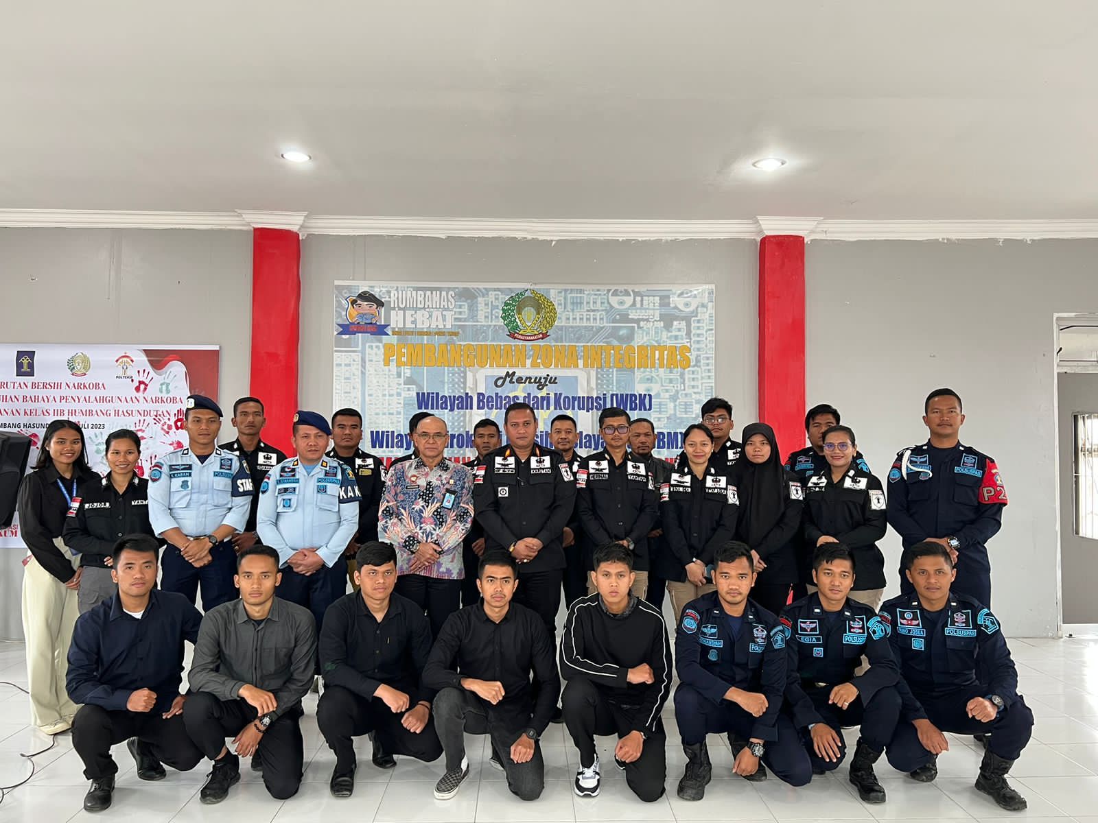 Inspektur Wilayah V Kunker Ke Rutan Kelas IIB Humbahas