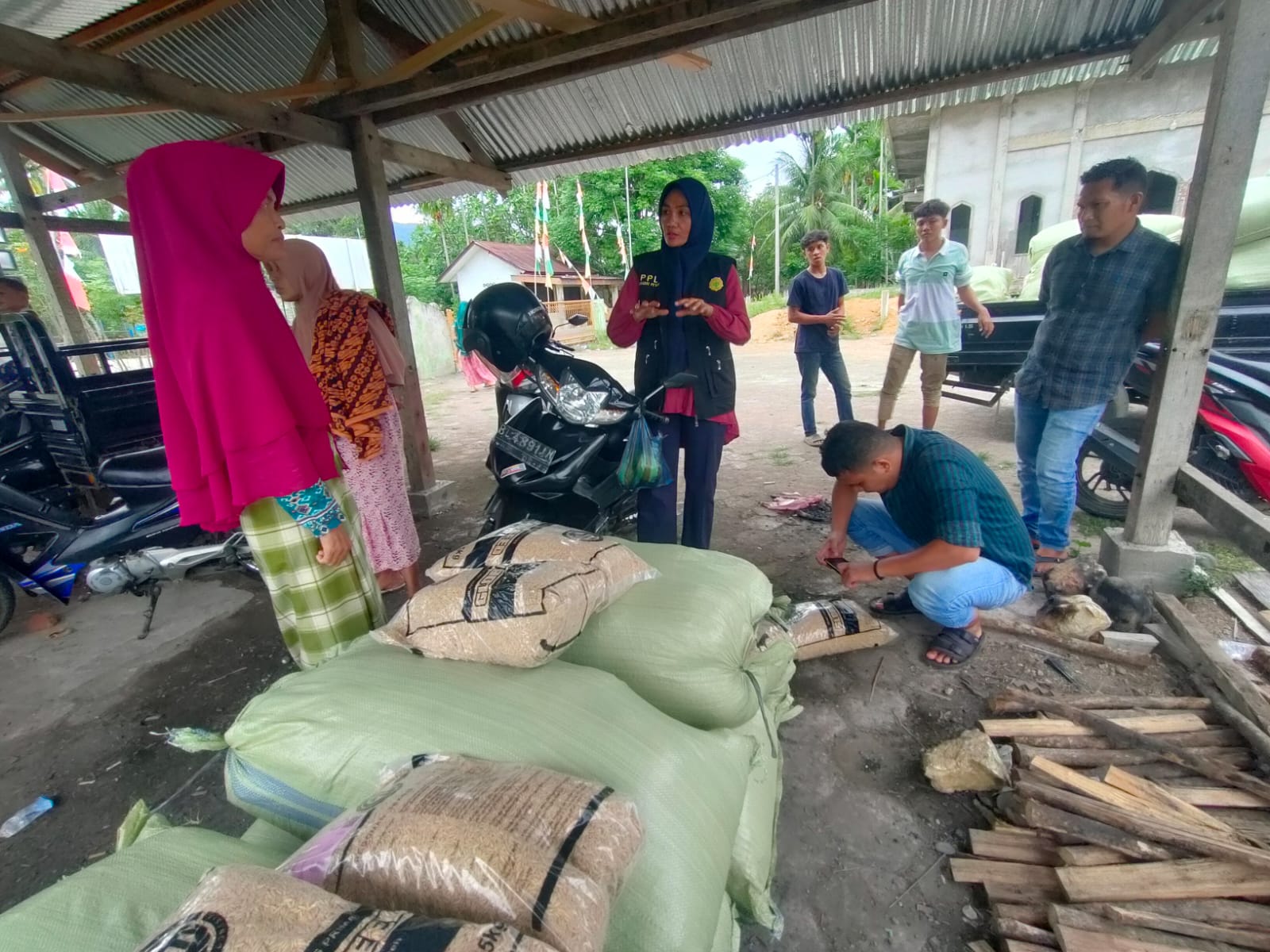 BPP Simpang Tiga Berikan Penyuluhan Perendaman Benih