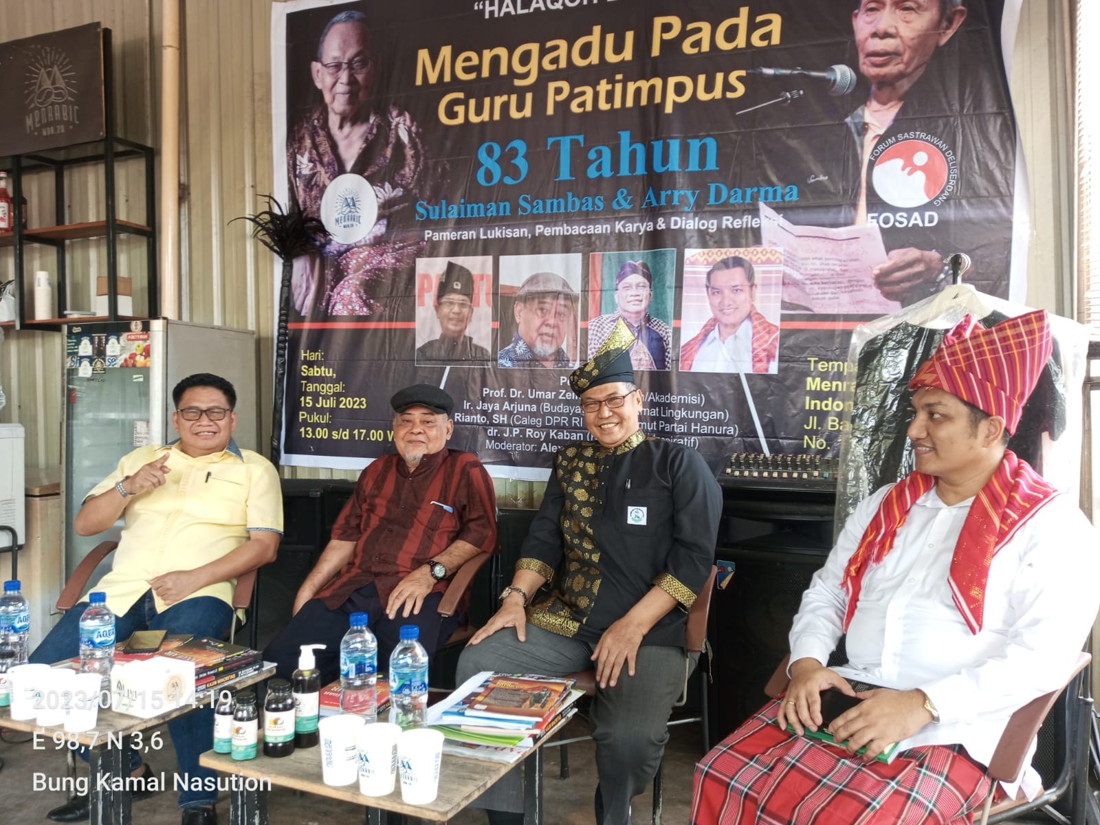 Halaqoh Budaya Fosad, Seniman Kurang Mendapat Perhatian Pemerintah